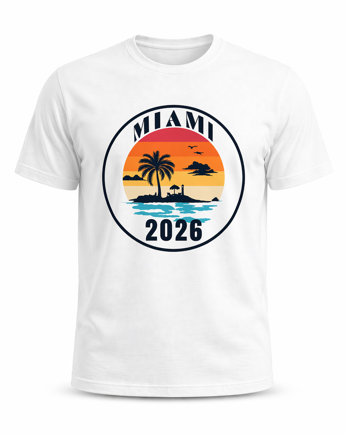 Miami 2026 T-Shirt | Light Edition | Sleeping Forest