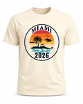 Miami 2026 T-Shirt | Light Edition | Sleeping Forest
