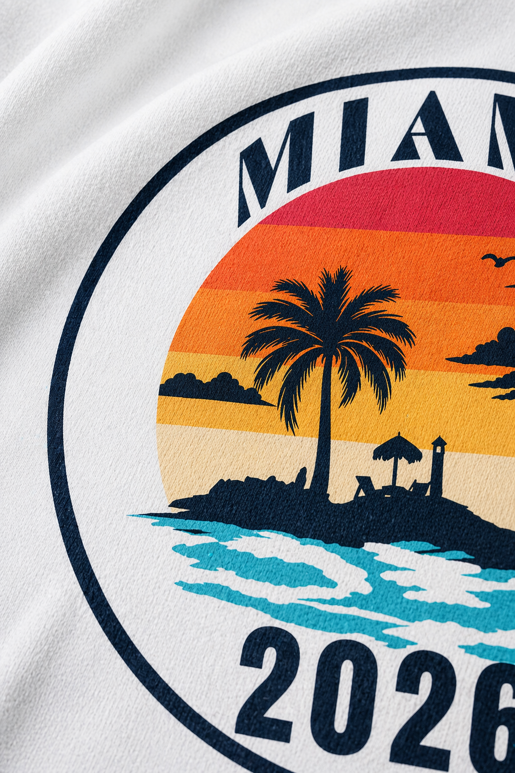 Miami 2026 T-Shirt | Light Edition | Sleeping Forest
