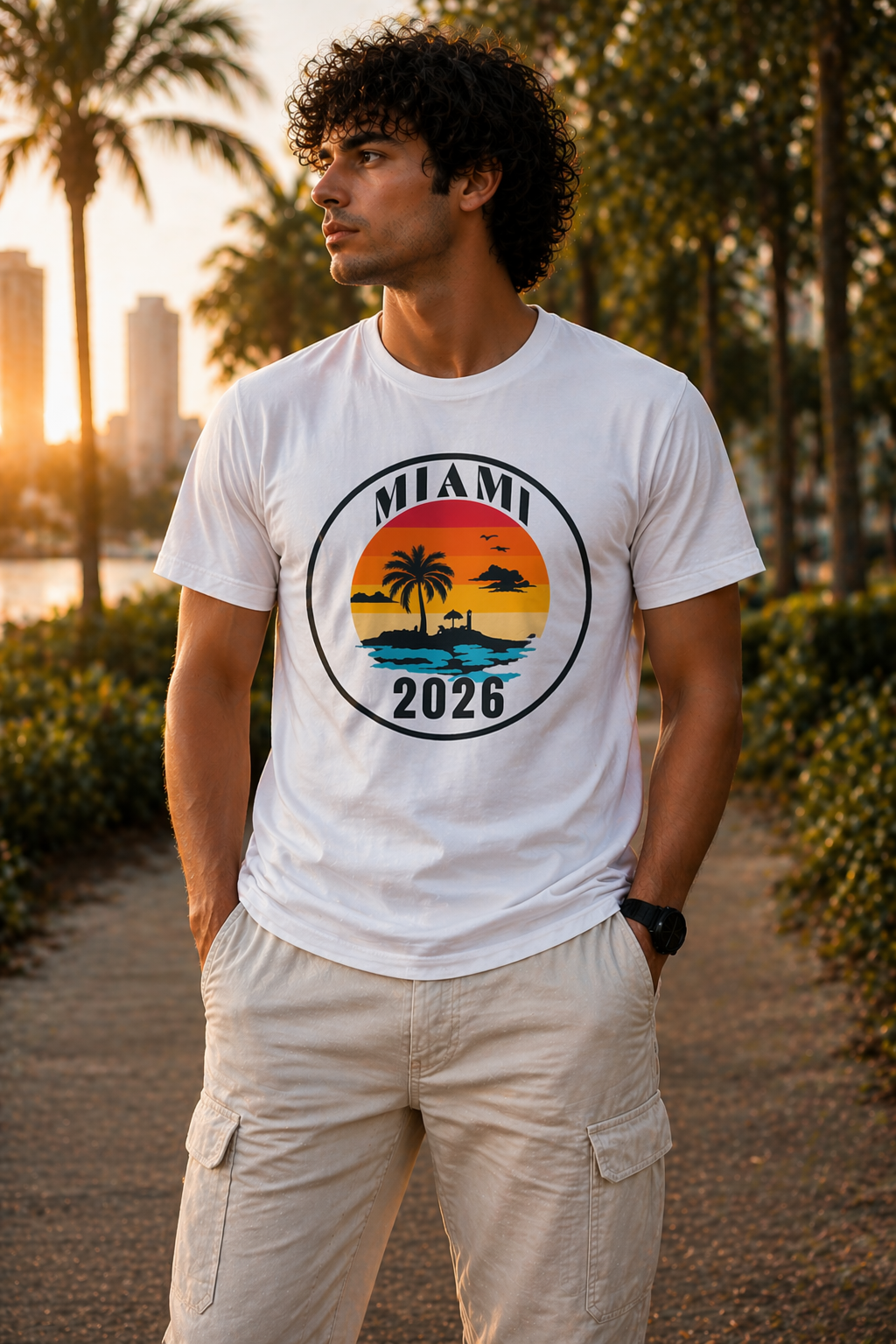 Miami 2026 T-Shirt | Light Edition | Sleeping Forest